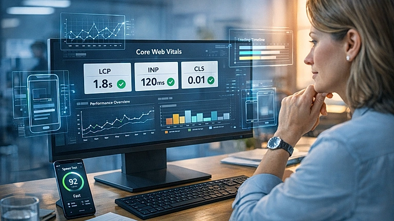 Website Ladezeit optimieren – /